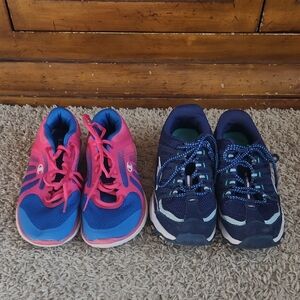 Womens Bundle Pink and Blue Athletic Shoes